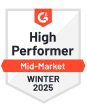 High Performer Mid Market Winter | MilesWeb