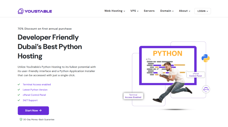 youstable-python-hosting