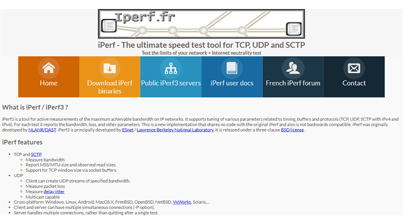 iperf-openspeedtest-alternative