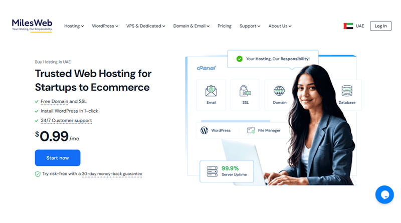 milesweb-best-free-hosting-provider