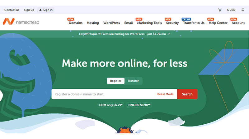 namecheap-best-free-hosting-provider