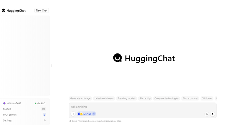 huggingchat-window
