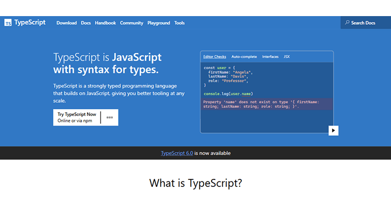 what-is-typescript