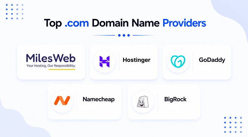 com-domain-name-providers