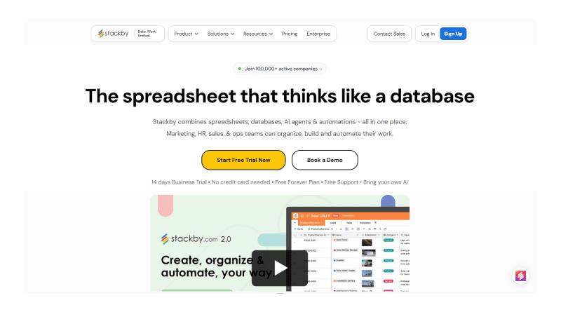 stackby-homepage